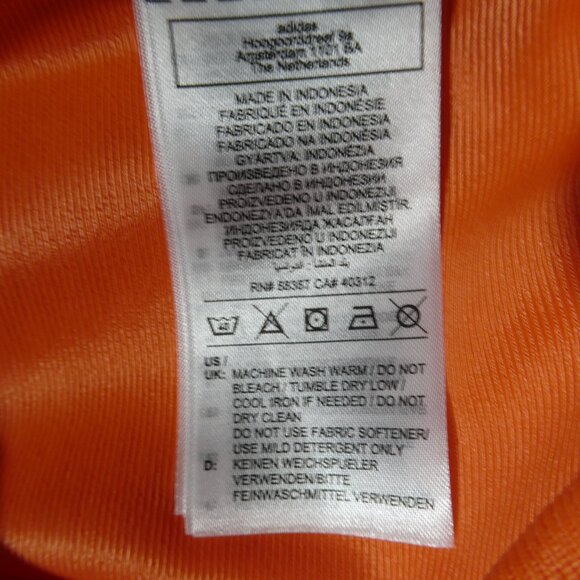 Adidas Women’s 2 PC Track Set Small Semicoral/Team Victory Red J-JP2294/P-JP2309 - Picture 12 of 14